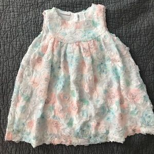 Pastel, floral dress perfect for Easter **SALE**